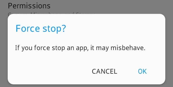 Force Stop or Disable the App Completely