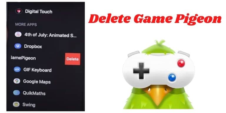 How to Delete Game Pigeon